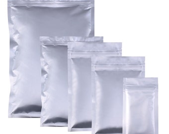 Silver Grip Seal Bags: Heavy Duty Food Storage Pouch