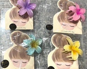 Flower Hair Clips