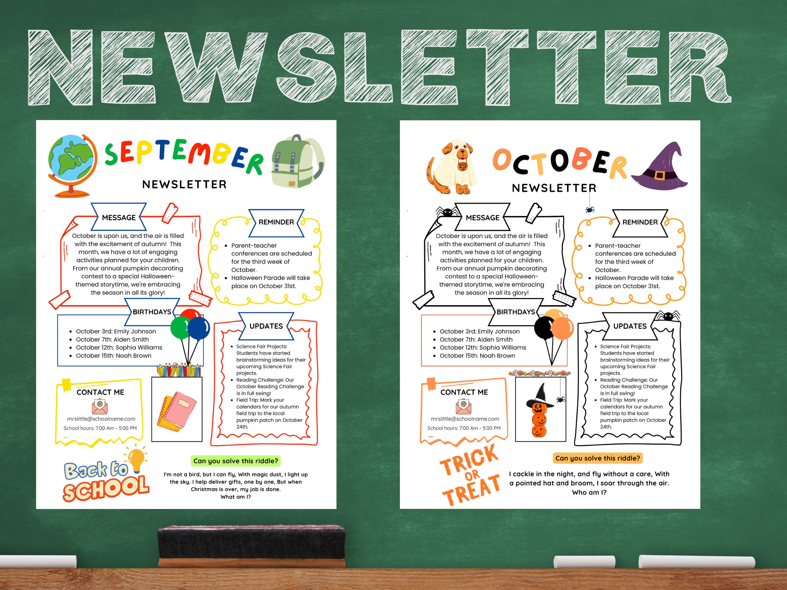 Teacher Newsletter Template Teacher Newsletter Parent Teacher Teacher Newsletter Template Teacher Newsletter Parent Teacher