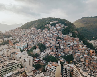 Brasil Favela's Digital Print
