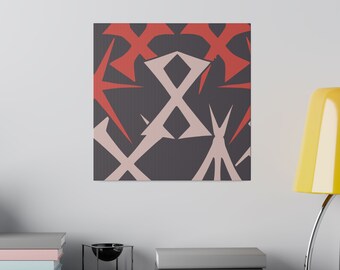 American Psycho Canvas Design inspiriert von deinen Lieblings-Horror, Thriller oder Mystery Filmen!