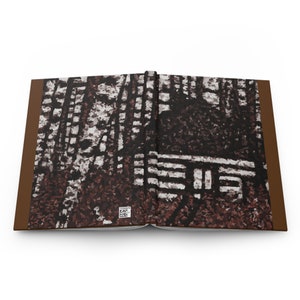 Cabin in the Woods Notebook design inspired by your favorite horror, thriller, or mystery films!