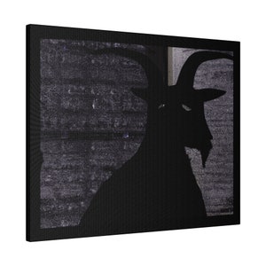 The Witch Canvas design inspired by your favorite horror, thriller, or mystery films!
