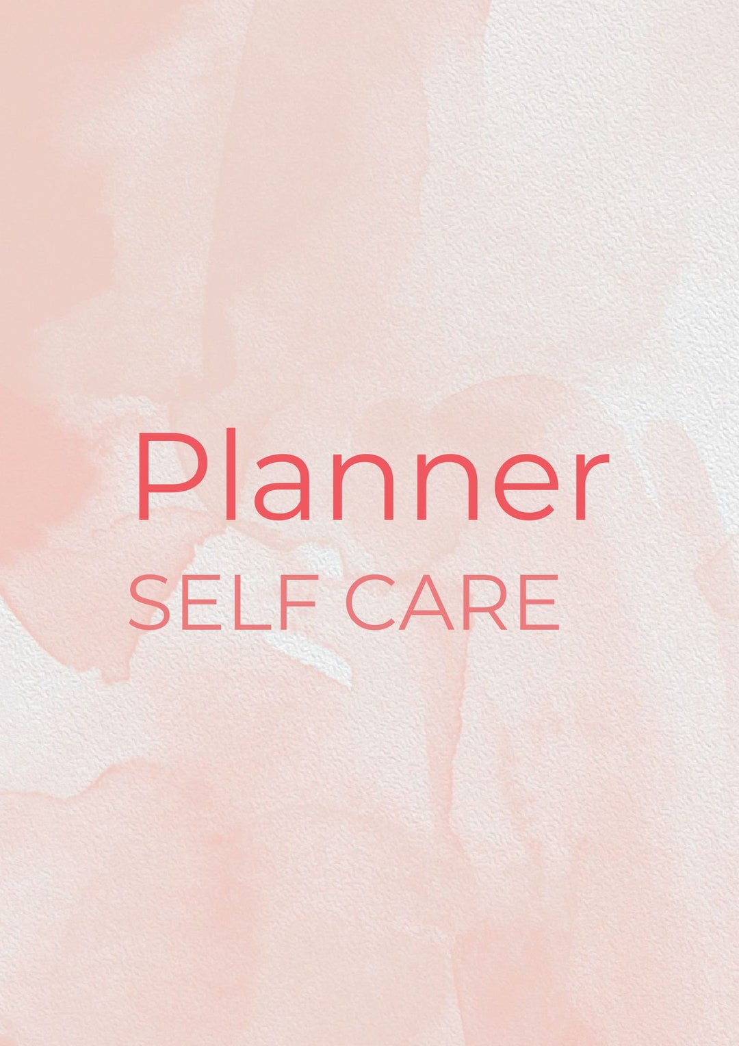 Self Care Journal | Digital Planner - Etsy