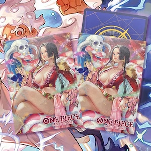 Custom ONE PIECE Boa Hancock Card Sleeves full art x10
