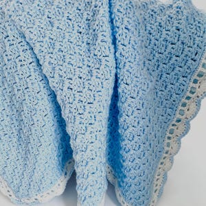Crochet Baby Blanket Pattern PDF, Baby Shower Gift Pattern, Easy Crochet Blanket, Soft Textured Baby Blanket, Heirloom Gift