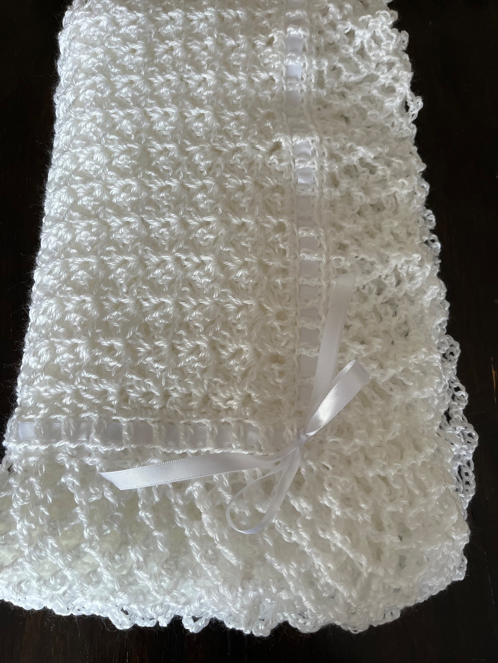Baptism Crochet Blanket Pattern, Baptism Blanket Pattern, Crochet Christening Blanket Pattern