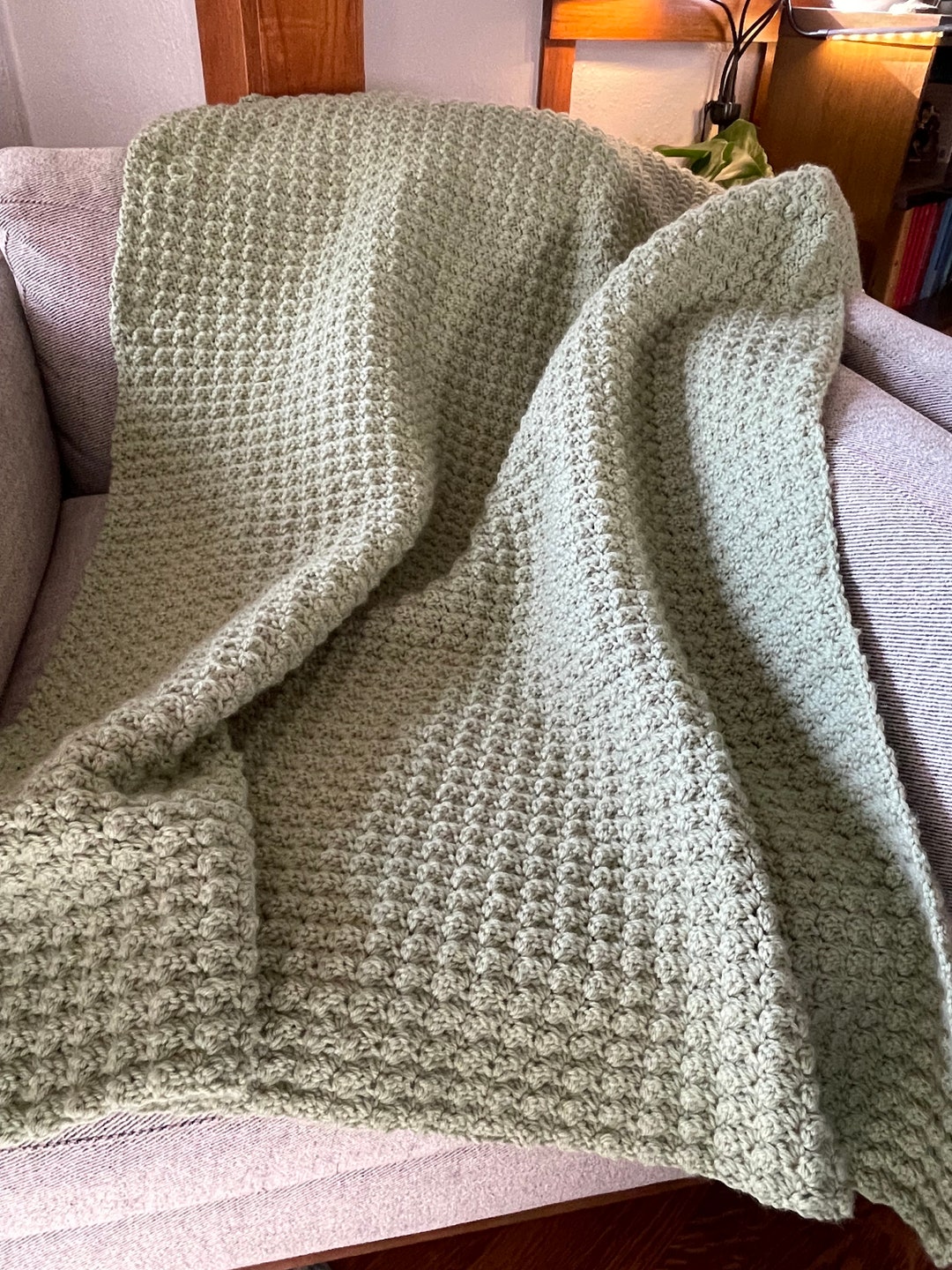 Sage Green Throw Blanket - Etsy