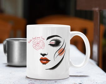 Alpha Chi Omega - Noble and True Ceramic Mug- Affinity Licensed