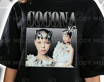 Camiseta limitada XG Cocona Kpop Bootleg, camisa vintage retro unisex, camisa despertó, Alphaz, camiseta gráfica XG, camisa Xg, XG 1st World Tour