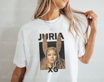 Camiseta limitada XG Juria Woke Up Kpop #2 / Camisa Woke Up / Camiseta unisex retro vintage / Xtraordinary Girls / Alphaz, camiseta gráfica XG, X-pop