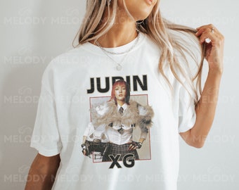 Camiseta limitada XG Jurin Woke Up Kpop #2 / Camisa Woke Up / Camiseta unisex retro vintage / Xtraordinary Girls / Alphaz, camiseta gráfica XG, X-pop