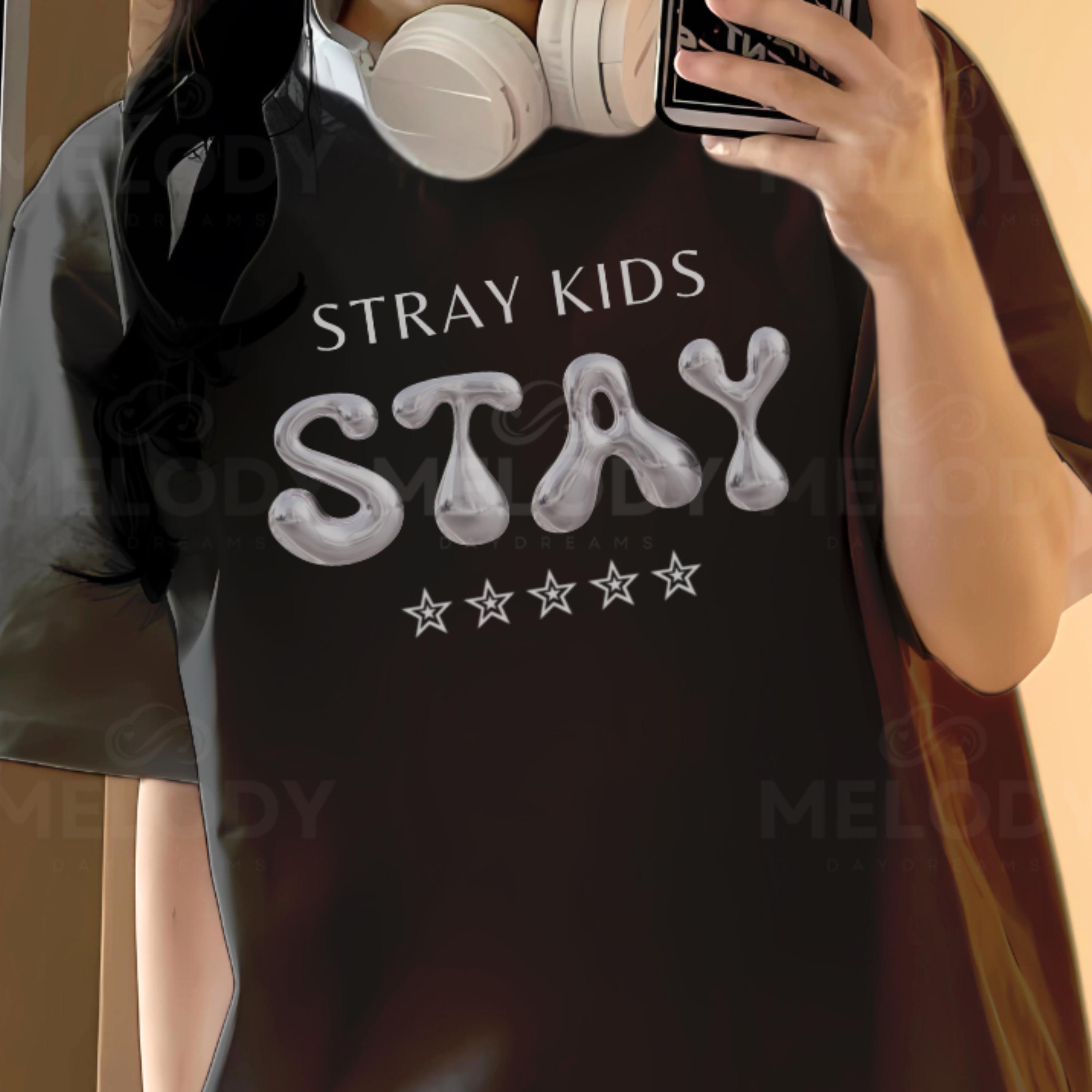 straykids Tシャツ dominate 闇T リービット リノ Stray Kids - straykids dominATE 闇 Tシャツ パピームの通販 by