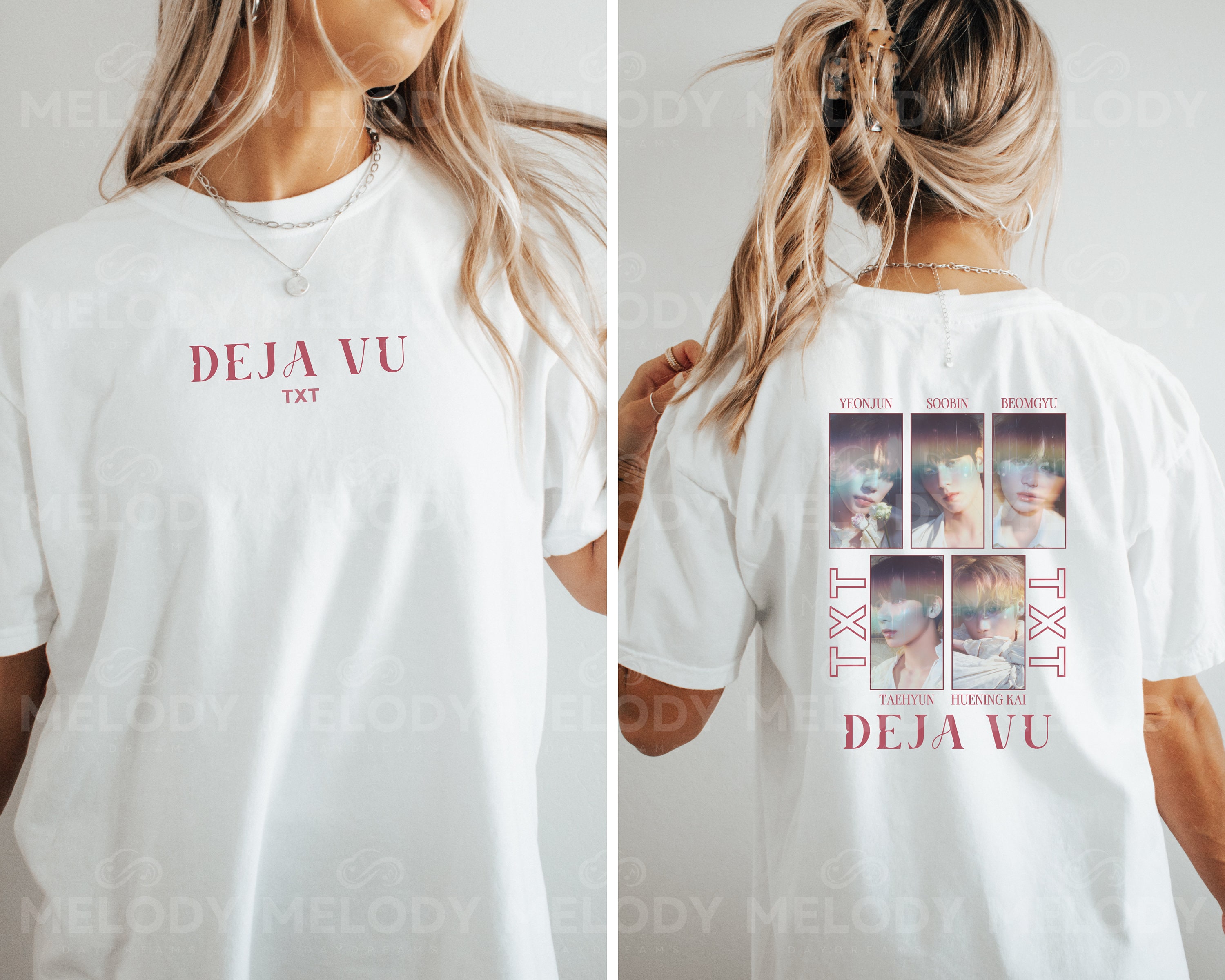 TXT Ｔシャツ 2枚  未開封 Txt Kpop Shirt - Etsy