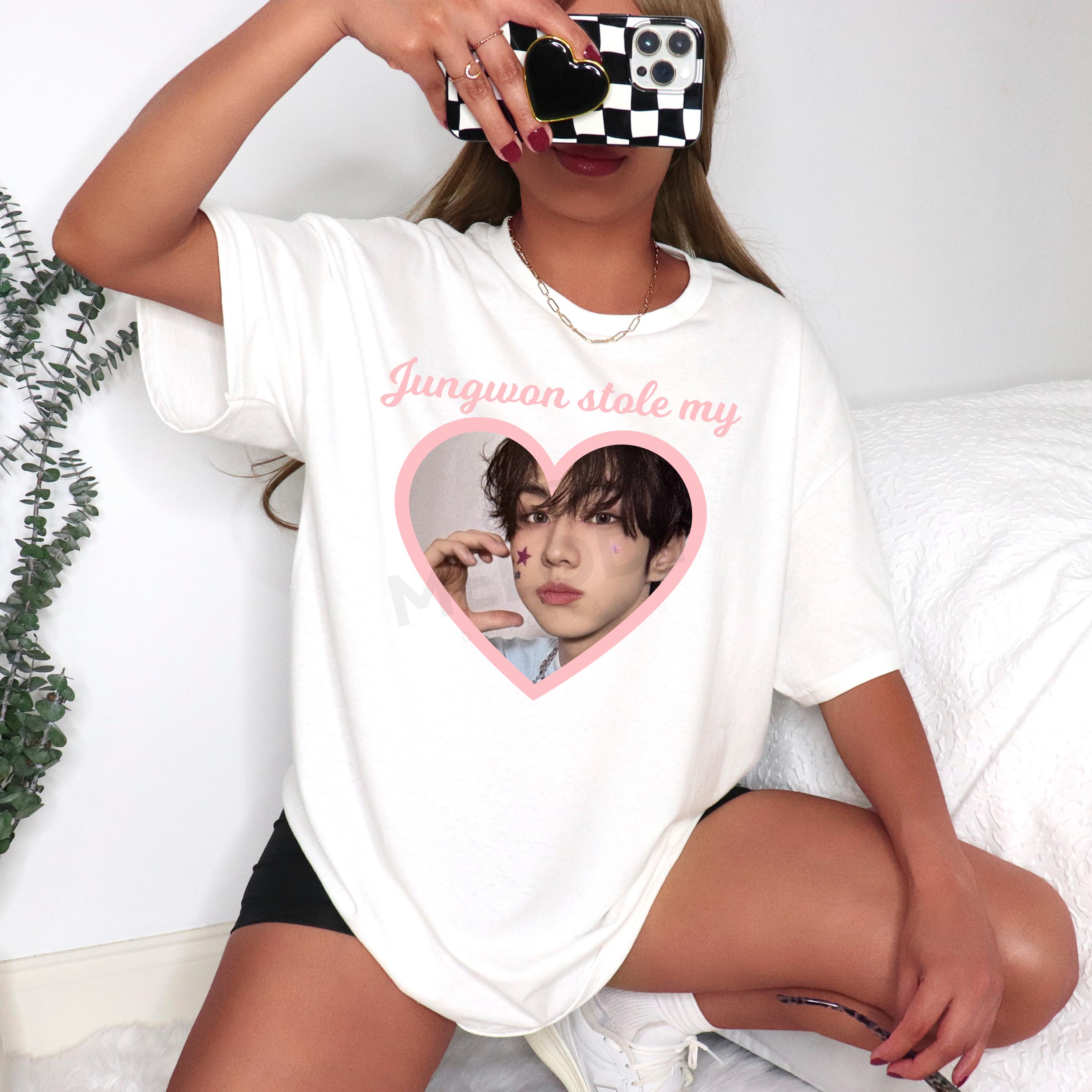 Jungwon Stole My Heart Shirt, Jungwon Shirt, Engene Merch