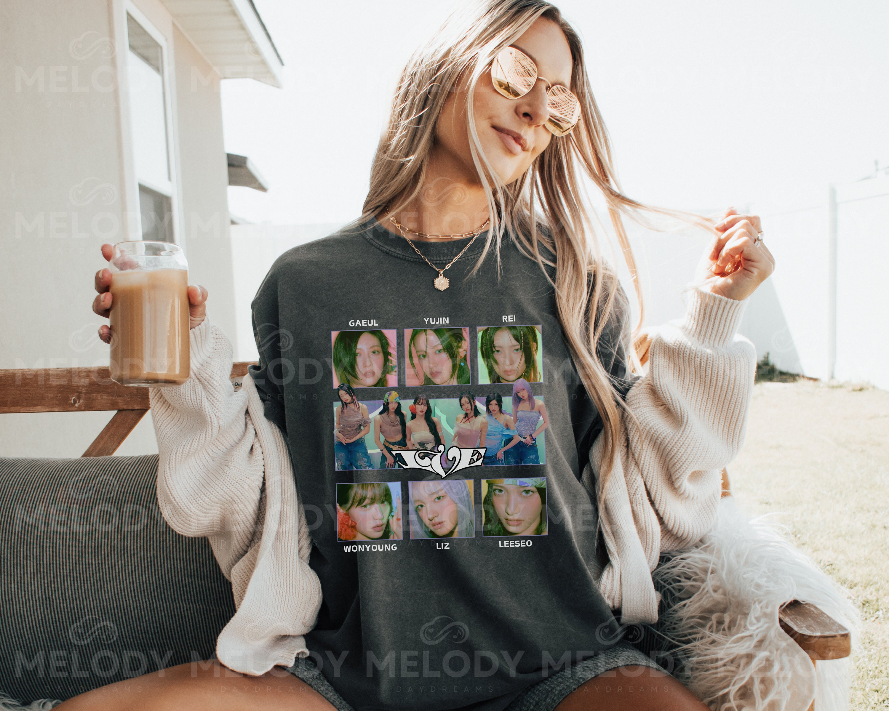 Limited Ive Kpop T-shirt | Ive Switch Shirt | Vintage Retro Unisex