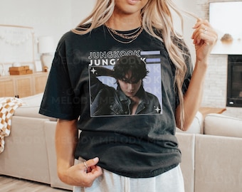 BTS Jungkook Seven Embroidered T-shirt - Etsy
