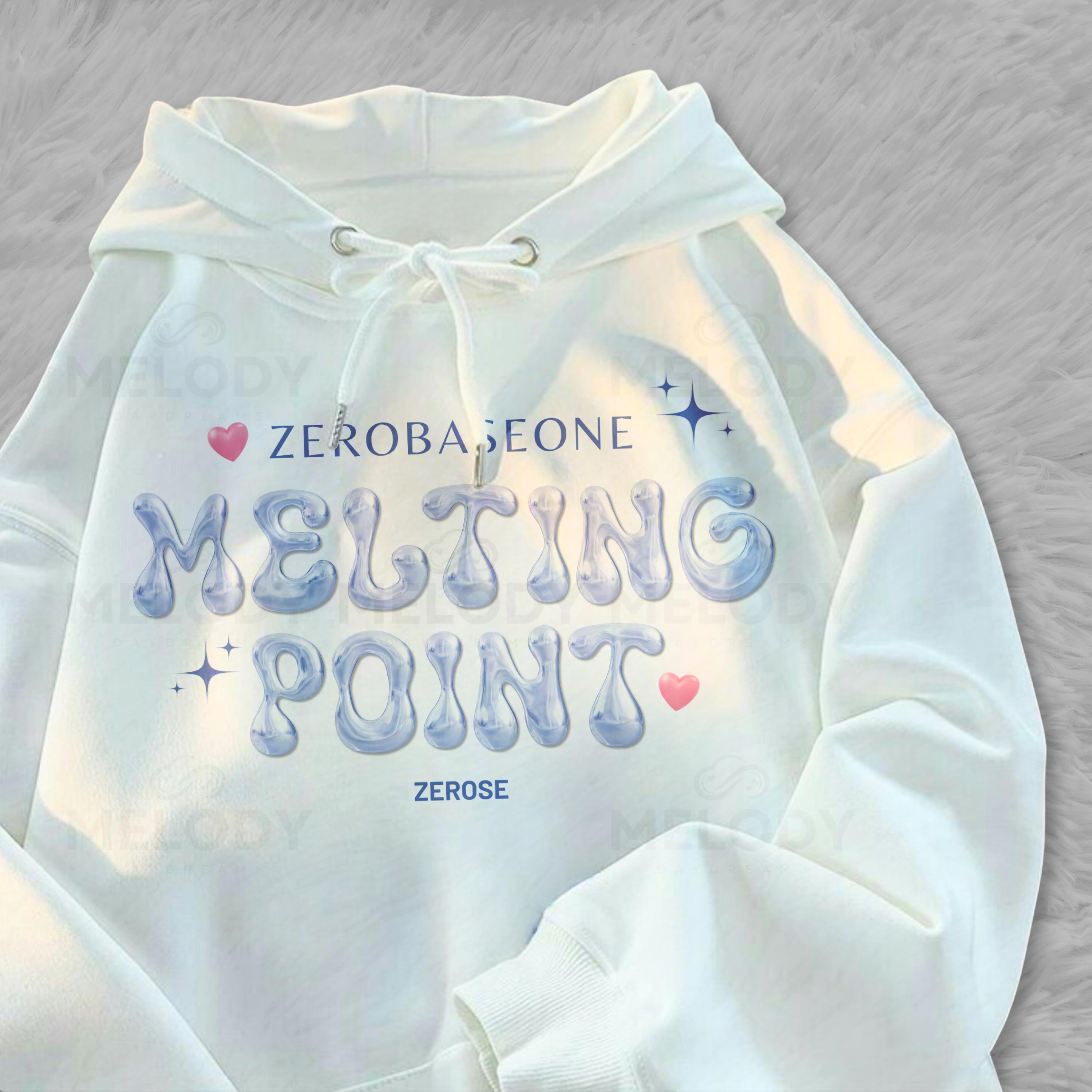 Limited Zerobaseone Melting Point Kpop Hoodie, ZB1 Shirt