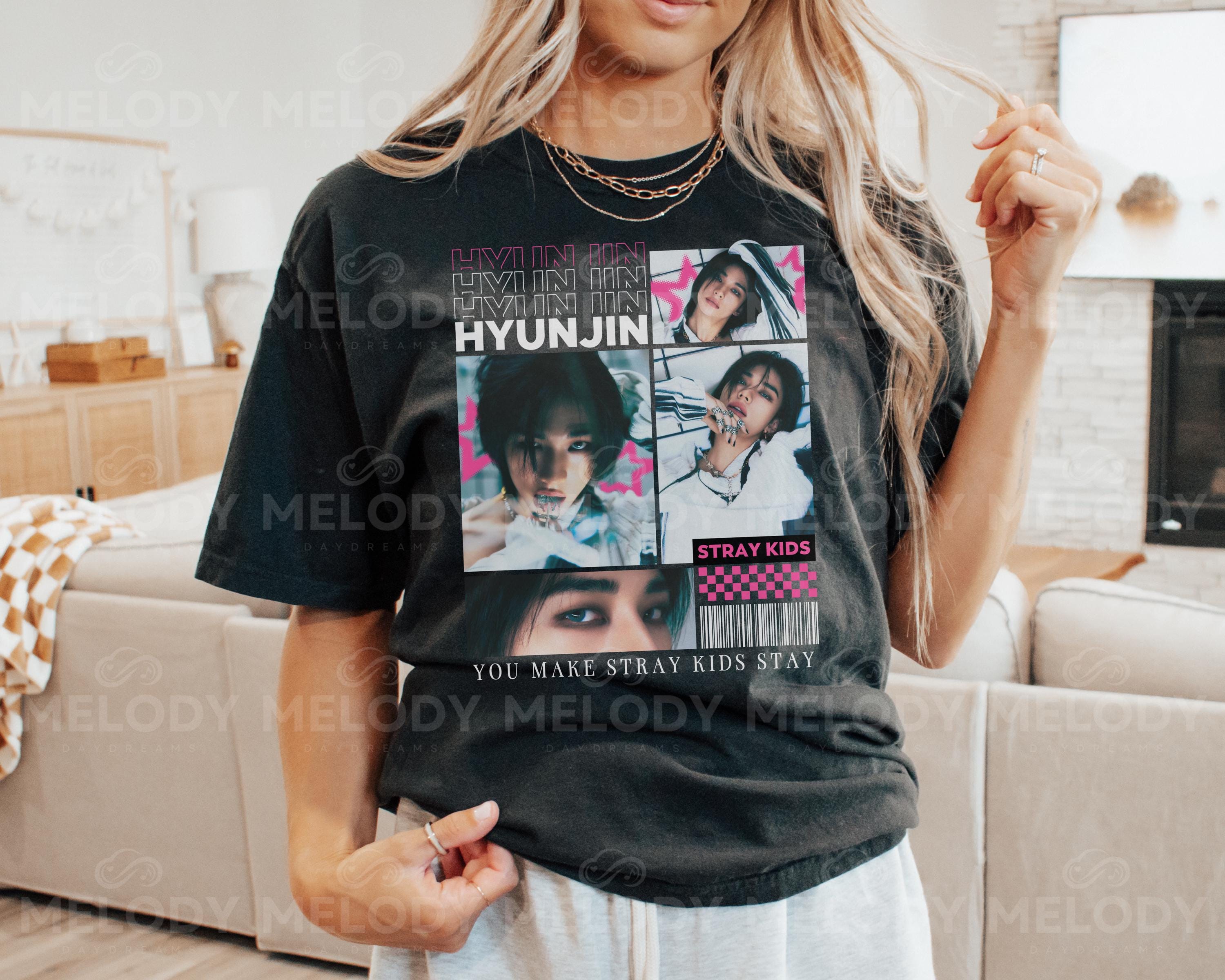 アイドル Straykids dominate Japan HYUNJIN shirt Stray Kids [Hyunjin] UNIFORM SHIRT World Tour dominATE JAPAN