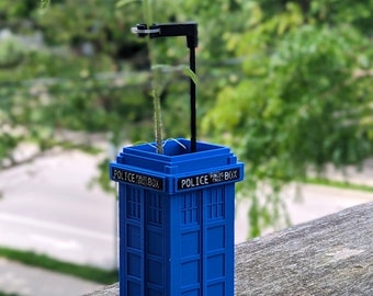 Plantenpot Doctor Who's Tardis Inspired