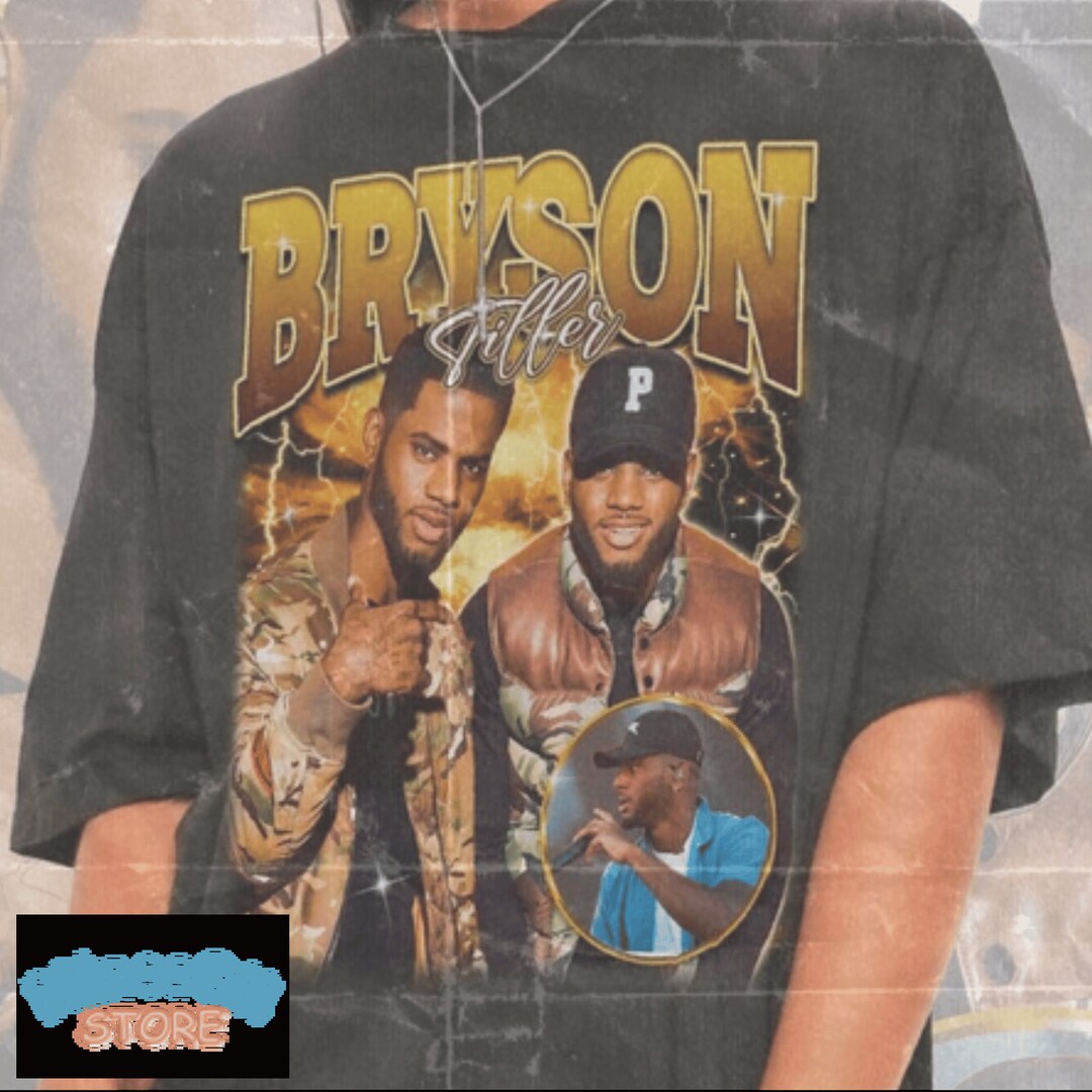 Retro Bryson Tiller Shirt Bryson Tiller Graphic Teebryson Etsy Canada