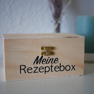 Organisieren Sie Ihre Lieblingsrezepte mit Stil: Die Rezeptebox für Ordnung und Inspiration!
