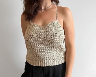 Summer beach Crochet pattern 'Bubble beach top' - XXS-5XL, Dutch+English