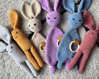 2 in 1 - Snuggle Bunny Crochet Pattern (English & Dutch)