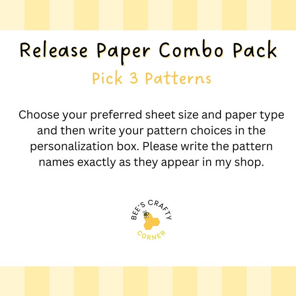 PAPIER DE COMMUNICATION | Pack de 3 motifs (taille) - Papier anti-adhésif réutilisable pour peinture losange à motifs
