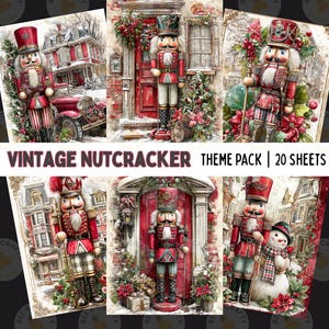 Cascanueces vintage - Papel desmoldante para pintura con diamantes