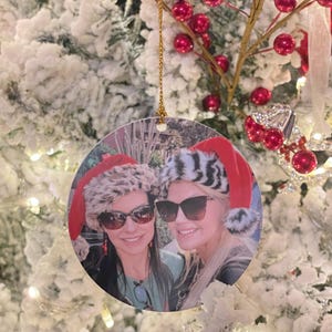 Custom Photo Ornament