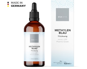 Solution de bleu de méthylène OSAVITA® à 1 %, qualité USP 100 ml