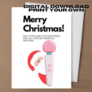 Rude Weihnachten Gruß-Karte Digitaler Download druckbare lustige schmutzige Karte Freundin beste Freundin unangemessene Karten Weihnachtskarte Humor grob