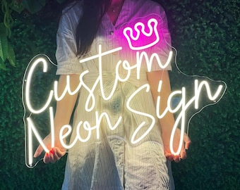 Aangepaste neonreclame | Gepersonaliseerde led-muurkunst, woondecoratie