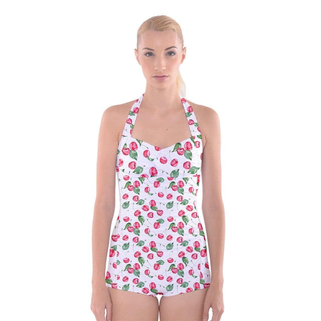 CHERRY LOVE SWIMSUIT