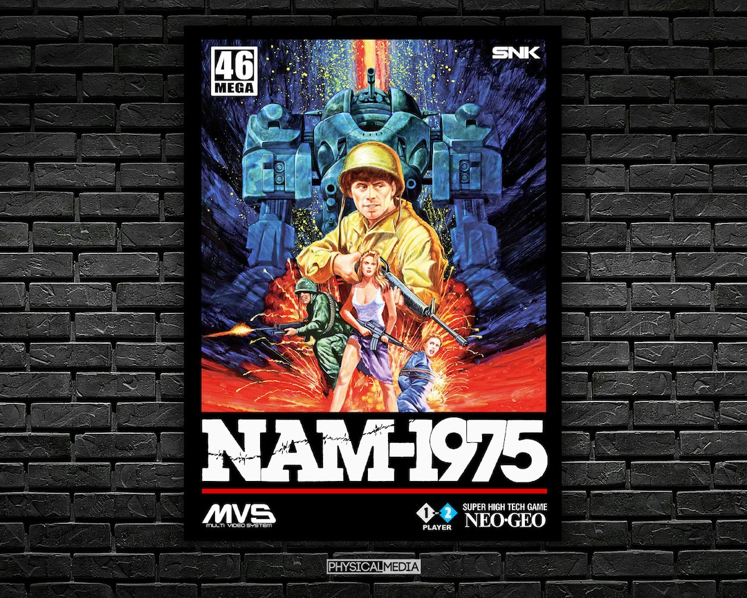 Jeu Nam-1975 Sur Neo Geo SNK - Version Japonaise Avec Manuel - NGH-001 - Occasion