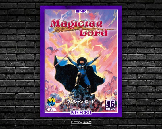 Magician Lord - Neo Geo MVS Shockbox Custom Cover - Digital