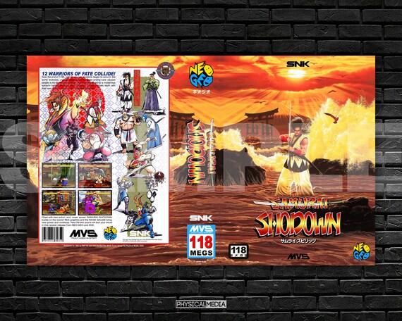 Snk Neo Geo Samurai Shodown Mvs Full kit Matching 100% Snk