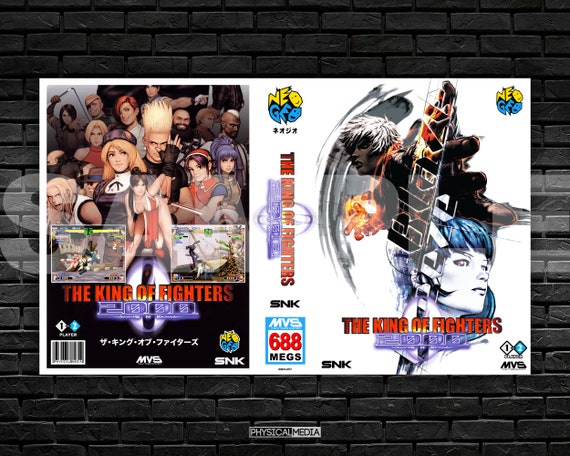 King of Fighters 2000 Neo Geo MVS Shockbox Custom Cover King of Fighters 2000 Neo Geo MVS Shockbox Custom Cover