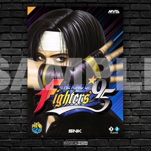 King Of Fighters 95 Neo Geo MVS Shockbox Custom Cover - Digital Download - Physical Media Exclusive - KOF &#39;95