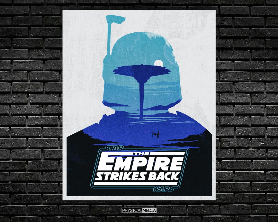 Star Wars - the Empire Strikes Back Custom Blu Ray Cover - Digital ...