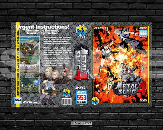 Metal Slug NEOGEO MVS | Shooter arcade clásico japonés
