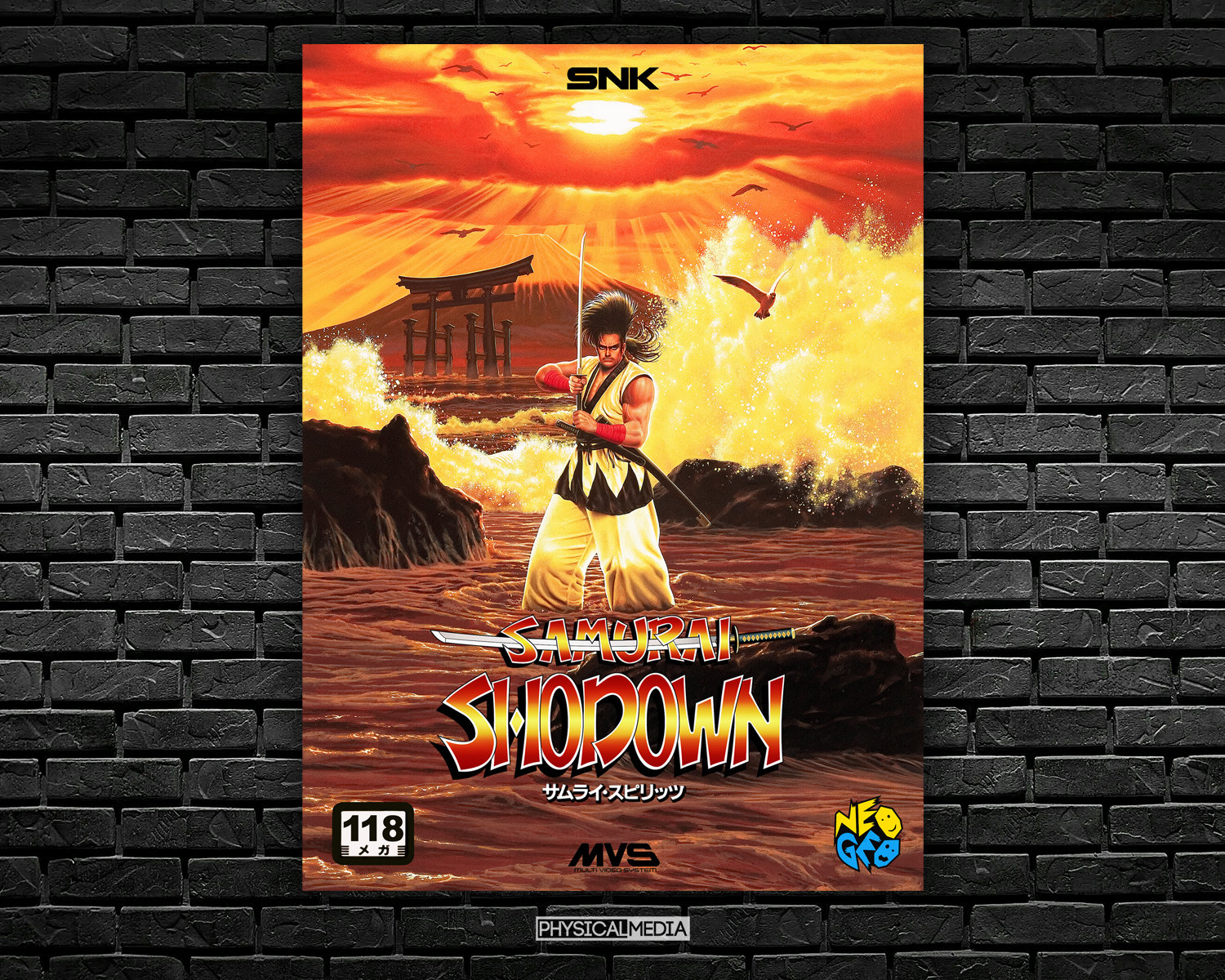 Samurai Shodown - Neo Geo MVS Shockbox Custom Cover