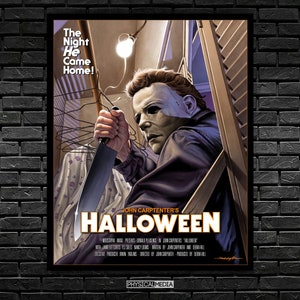 Halloween Custom Blu Ray Cover - Digital Download - Physical Media Exclusive - Designed for Criterion Case Only