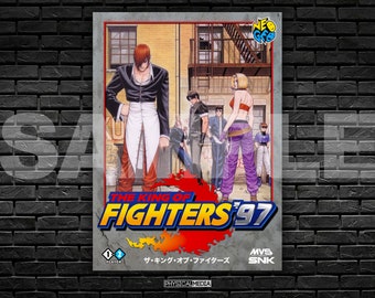 King of Fighters 97 Neo Geo MVS Shockbox Custom Cover - Digital