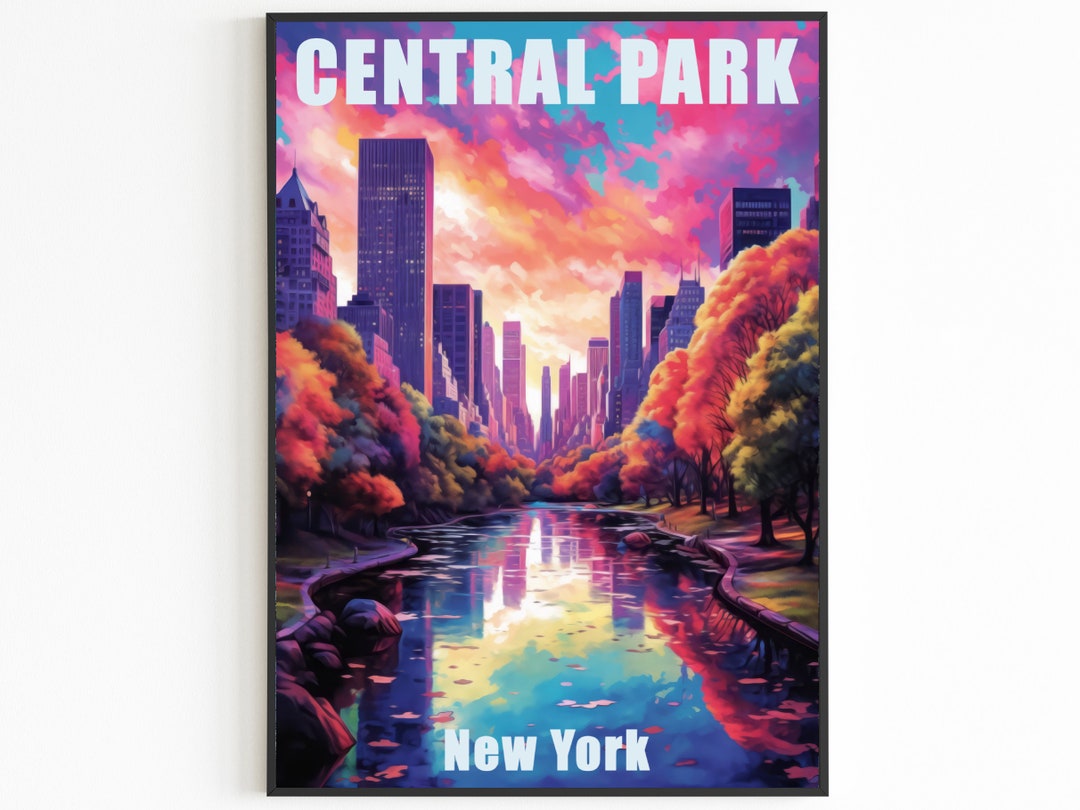 Cool Central Park New York Mouse Pad