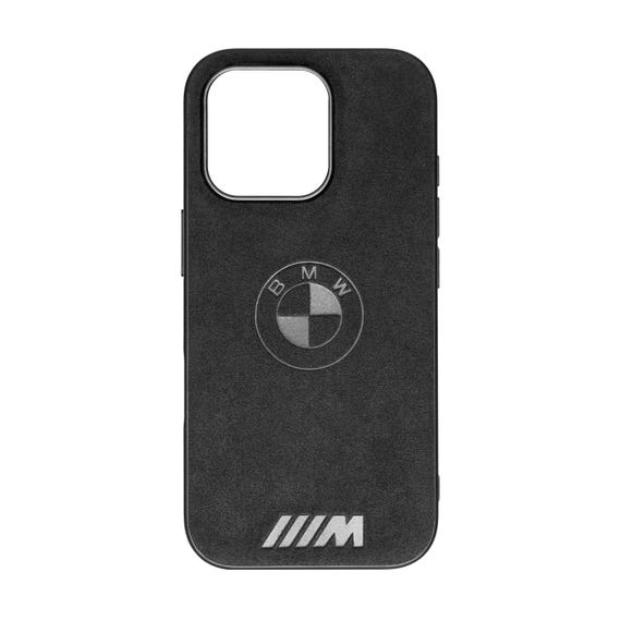 Alcantara Phone Case BMW | Handmade | Luxury Car Gift for Him | Custom Logo Phone Cover | Car Enthusiast Gift
