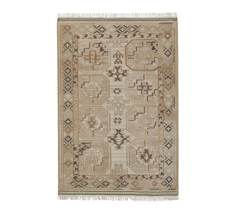 Pottery Barn Merrin Hand Knotted Oushak Rugs,handmade Rugs for Living