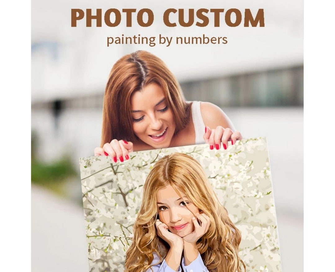 Personalized Custom Painting by Numbers Kitstylish DIY Etsy