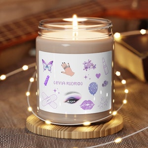 Olivia Rodrigo candle